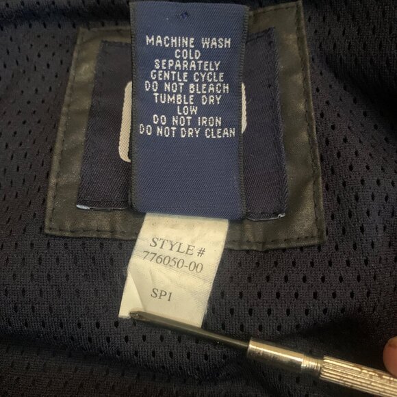 Gap Unisex Waxed Jacket Black Style #776050-00 Sz Medium Oversized - Picture 14 of 15